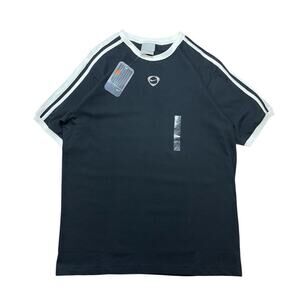 NWT Vintage Nike Soccer FUTBOL T-Shirt Men’s Medium Center Swoosh Y2K 2000s